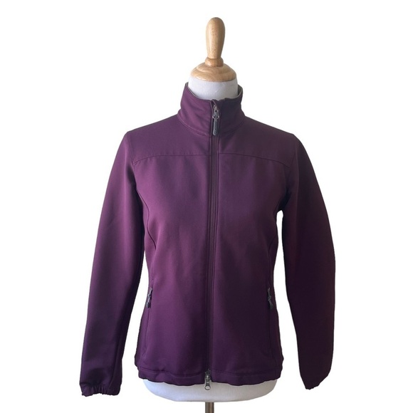 Ibex Women’s Burgundy Chute Peak Climawool Softshell Jacket Size Small - Picture 10 of 10